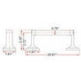 thumbnail image 5 of Design House Millbridge 24" Bathroom Wall Mount Towel Holder Bar, 5 of 10
