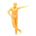 thumbnail image 4 of KLKCMS 1/64 Figures Diorama Figures Unpainted Figures Tiny People Model for Model Train C, 4 of 9