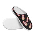 thumbnail image 3 of Lsque Popcorn Pattern Womens Comfort Cotton on Scuff With Memory Foam and Anti-skid Sole Slipper-35/36, 3 of 7