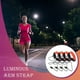 thumbnail image 5 of Naiovety Brazalete luminoso LED ajustable, fijación estable y antideslizante para correr, brazalete de seguridad, 4 pack/lote Ropa Deportiva, Zapatos naranja, 5 of 6