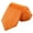 Orange, variant on SOLID SATIN TIE SOLID COLORS NECKTIE MEN'S WEDDING TIES MULTIPLE COLORS AQUA