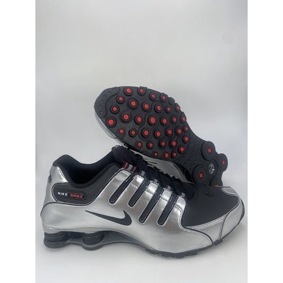 Nike Shox NZ Black Metallic Silver (IU7506 001) Men's Size 13