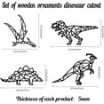 thumbnail image 4 of 2 piezas de arte de pared con diseño de árbol de la vida, 11,6 pulgadas, arte de pared de madera negra, silueta de árbol de madera, arte colgante de pared para sala de estar, dormitorio, decoración, 4 of 8