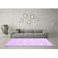 thumbnail image 3 of Ahgly Company Indoor Rectangle Abstract Purple Contemporary Area Rugs, 2' x 5', 3 of 4