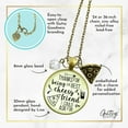 thumbnail image 5 of Pizza BFF Necklace Cheesy Friend Gutsy Goodness Adult Female Bronze Metal Jewelry, 5 of 8