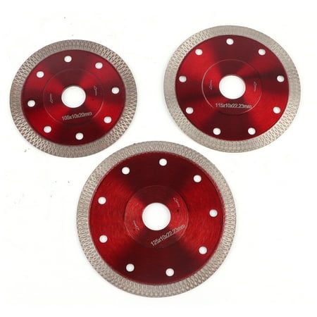 

Saw 3Pcs Cutting Disc Tool Saw Blades For Porcelain Tile Marble Ceramic Granite