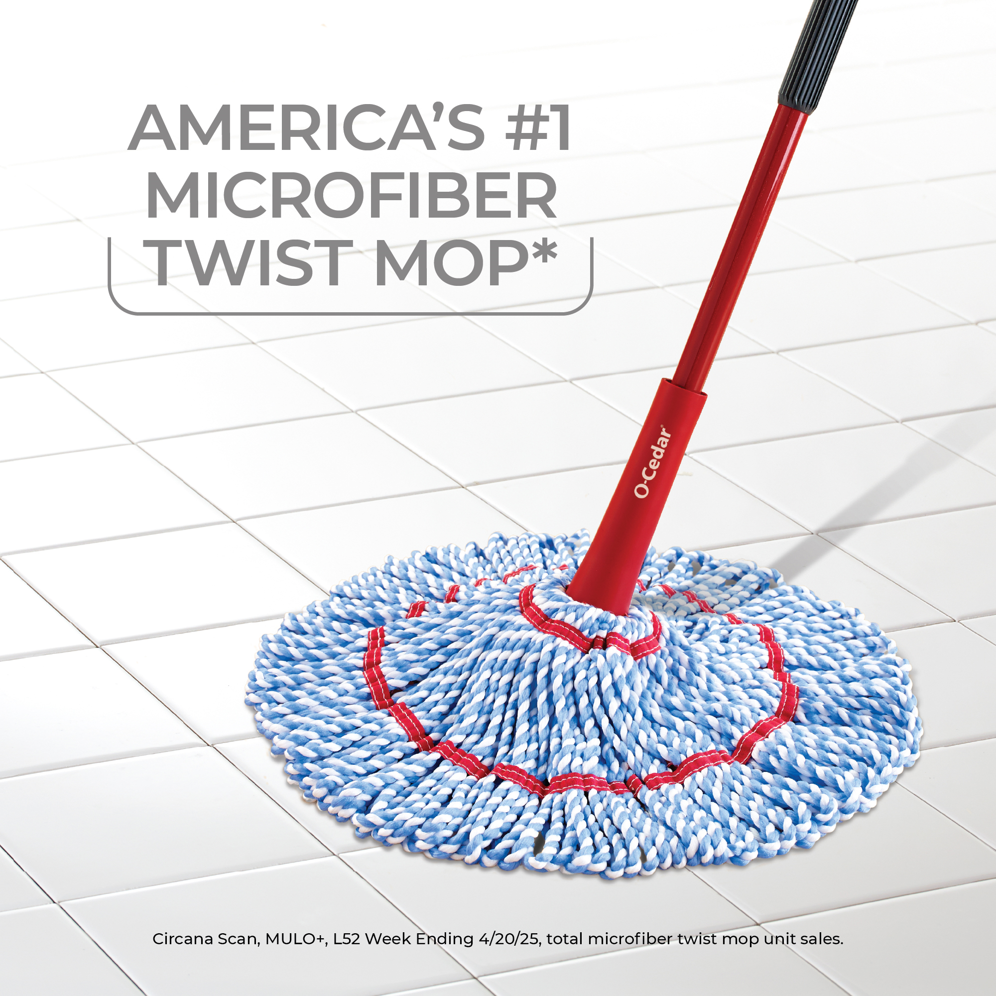 O-Cedar MicroTwist MAX Microfiber Mop photo 2