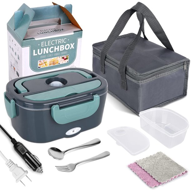 AXOMRFC Electric Lunch Box, Portable Food Warmer Heated Lunch box