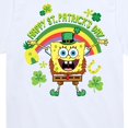 thumbnail image 3 of SpongeBob SquarePants - Happy St Patricks Day - Toddler And Youth Short Sleeve Graphic T-Shirt, 3 of 6