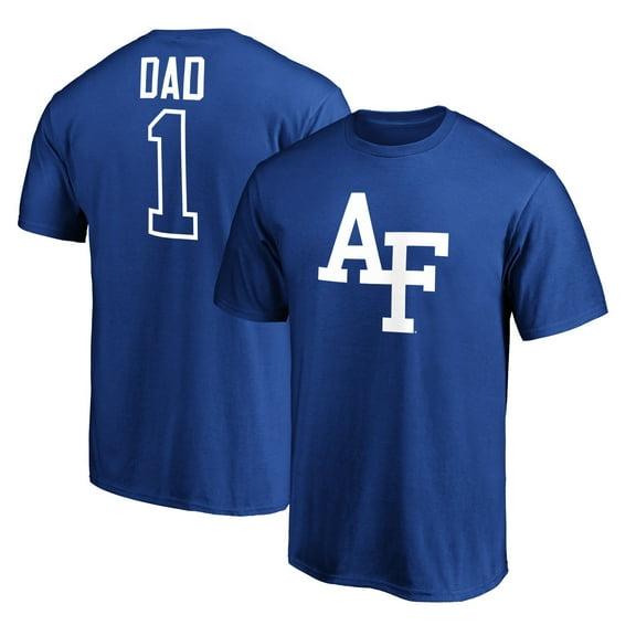 Men's Royal Air Force Falcons #1 Dad Logo T-Shirt