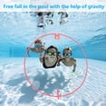 thumbnail image 3 of Minkissy 3pcs Swim Through Rings For Pool Assorted Color For Children Vision Stimulation At Summer Activities, 3 of 6