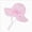 Pink, variant on Girls Boys 2-3 Years Vacation Bucket Hat Children Summer Hat Babys Outdoor Sun Sunshade Beach Hat--Pink Hat
