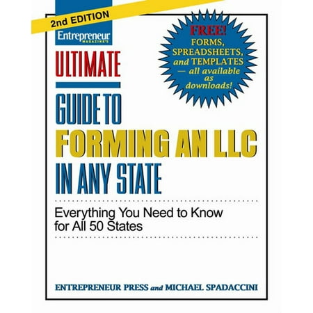 Entrepreneur Magazine's Ultimate Books: Ultimate Guide to Forming an LLC in Any State : Everything You Need to Know (Edition 2) (Paperback)