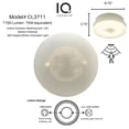 thumbnail image 4 of IQ America 7 inch Battery Operated Motion Sensor Ceiling Light 1150 lumens 2PK, 4 of 4