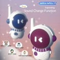 thumbnail image 6 of Astronaut Kids Walkie Talkie 3km Range Electronic Toys Children's Gadgets Change Voice Radio Phone Birthday Gifts for Boys Girls, 6 of 7