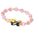 thumbnail image 1 of Pulsera de moda Sunnimix Obsidiana Pi Yao Rosa, 1 of 7
