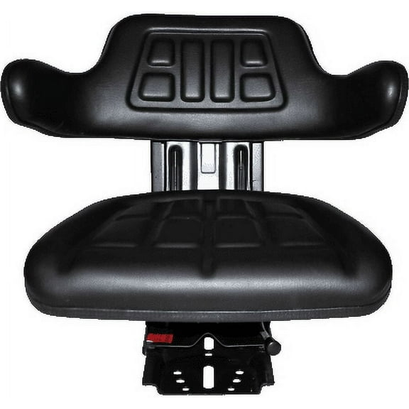 Black Tractor Suspension Seat Fits Ford / New Holland 4000 4100 4110 4600 4610