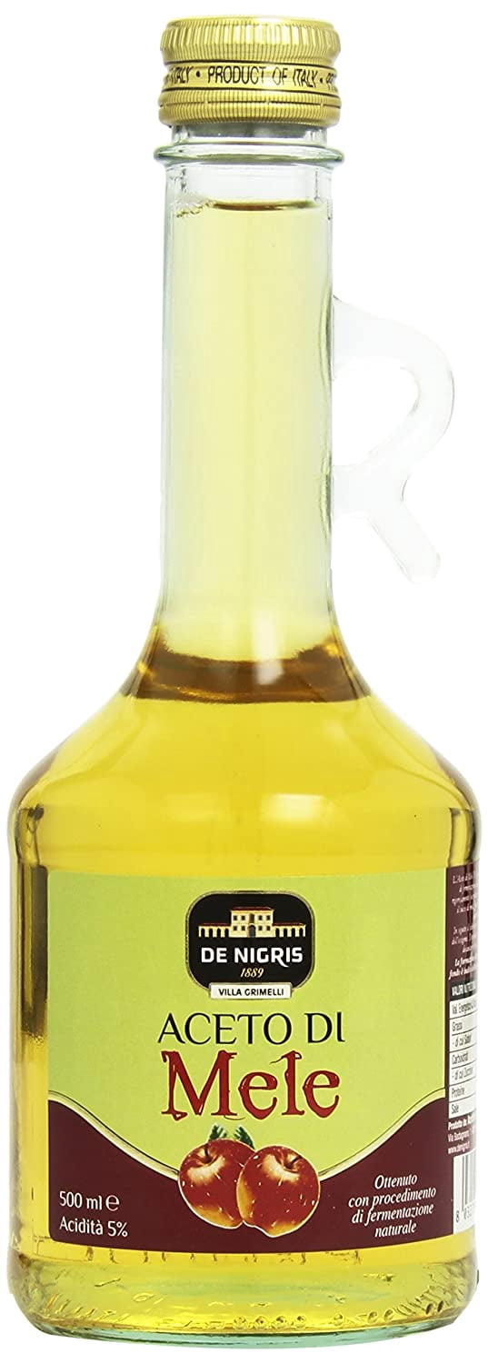 De Nigris Apple Vinegar 16.91 Fluid Ounces (500ml) Bottle