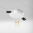 thumbnail image 2 of Tignapoo Tuya Zigbee Smart Ceiling-Mounted Human Presence Sensor with Light Detection, 12-24V Low Voltage, App-Controlled Home Security Device, 2 of 6