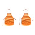 thumbnail image 2 of Qarigey Delantal de pintura de artes no tejidas para niños delantales sin mangas de cocina reutilizables baberos accesorios decorativos Festival naranja Type1 NO1 Qarigey CBP081612, 2 of 5