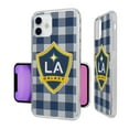 thumbnail image 6 of LA Galaxy iPhone Plaid Design Clear Case, 6 of 7