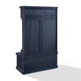 thumbnail image 4 of Hall Tree with Bench & Coat Rack - Entryway Organizer - Navy Finish, 4 of 10