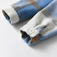 thumbnail image 6 of WIBACKER Boys Casual Sets Toddler Plaid Outfits Flannel Hooded Shirts + Sweatpants Kids Spring Fall Clothes Set, 6 of 6