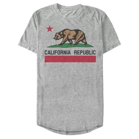 - Men's California Flag Long T-Shirt