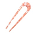 thumbnail image 2 of Wisewang Pinces à Cheveux Multicolores Simplicité Accessoires de Cheveux Support DIY Mode Rétro Bijou Cadeau en Forme de U Rouge Melon D\'eau 1Ensemble, 2 of 6