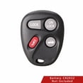thumbnail image 2 of 2x Keyless Entry Remote Key Fob Replacement for ABO1502T 16245102 16245105, 2 of 3