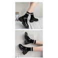 thumbnail image 5 of Women Platform Mary Jane Shoes Chunky Heel Round Toe Buckle Strap Casual Dress Shoes, 5 of 9
