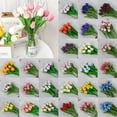 thumbnail image 5 of Mother's Day Outdoor Flowers Silk Never Die Remain Fresh and Always Beautiful. Each Pack Comes with 1, 5 of 5