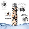 thumbnail image 4 of Leopard Print 29oz Stainless Steel Insulated Thermos with Tea Filter, 360° Printed Travel Bottle, Leakproof BPA-Free Flask with Anti-Slip Base, 304 Inner & 201 Outer, Vacuum Cup, 4 of 6