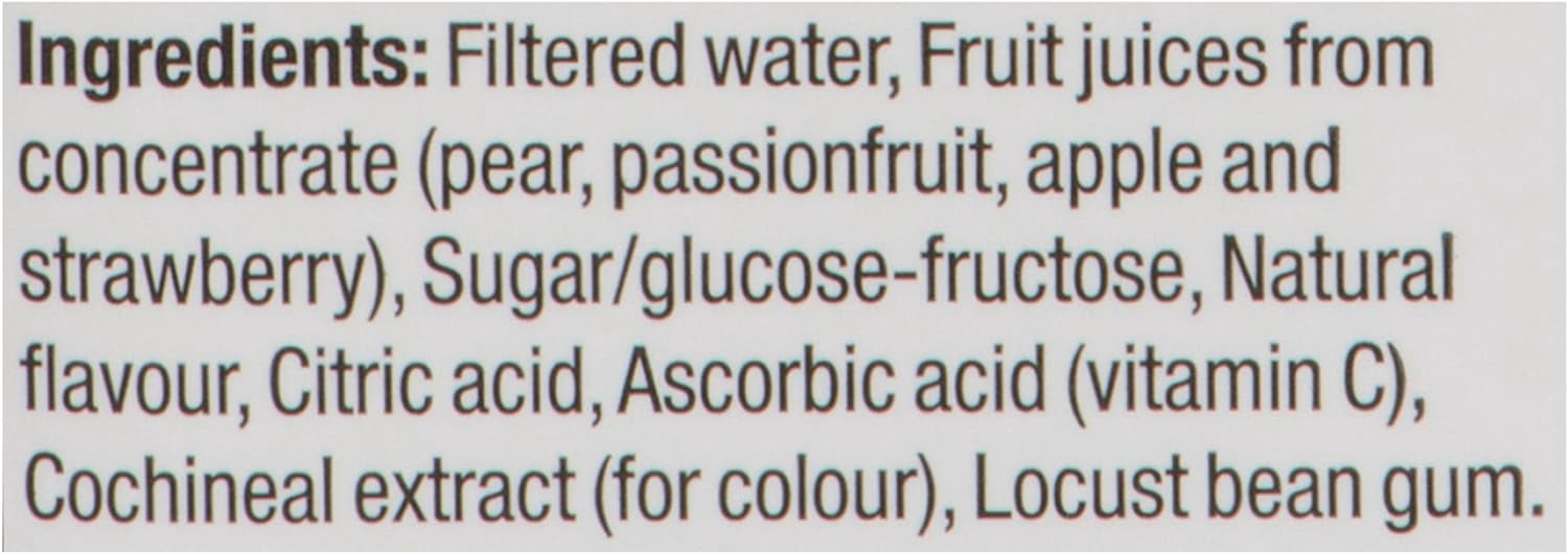 Fruitopia Strawberry Passion Awareness Juice 1 L (35 fl. oz.) | Real Fruit Beverage