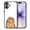 Floppy Ears Brown Bunny Rabbit, variant on WIRESTER Shockproof Soft Rubber Cover Case for Apple iPhone 17 6.3" 2025, Tricolor Cavalier King Charles Spaniel Dog On Light Blue Background