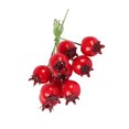 thumbnail image 1 of Ounissouiy Craft Mixed Red Artificial Flower Cherry Stamen Berries Bundle DIY Christmas Wedding Cake Caja de regalo Decoración Flores artificiales Tipo16 10 piezas Ounissouiy HA002022-16, 1 of 5