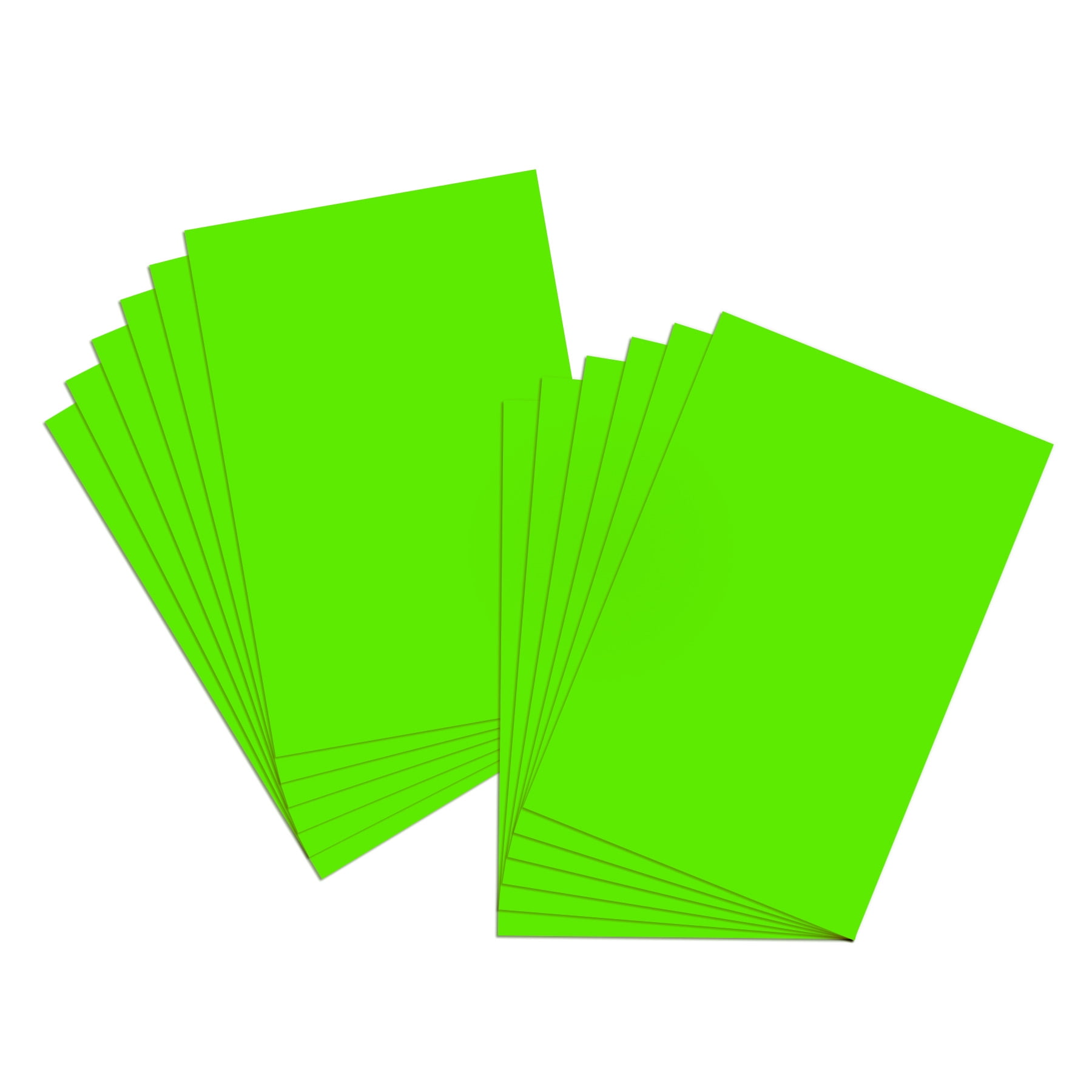 Colored Paper Drawing Painting Scrapbooking Graphic Display Carton Art Craft Projects School Home DIY Decor 25-Pack BAZIC 22 X 28 Neon Yellow Poster Board 