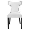 thumbnail image 6 of Modway Curve Fabric Dining Chair in White, 6 of 8
