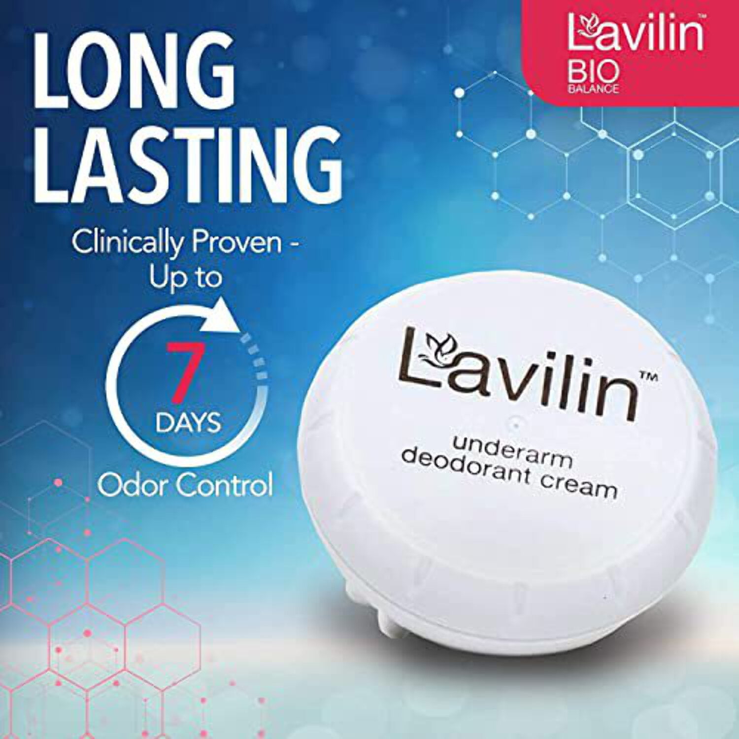 Lavilin Underarm Deodorant Cream, Antiperspirant, 12.5 g, Odor Free Up To 7 Days, For Men and Women - Walmart.com Lavilin Underarm Deodorant Cream, Antiperspirant, 12.5 g, Odor Free Up To 7 Days, For Men and Women - Walmart.com