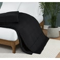 thumbnail image 3 of Truly Soft Everyday 100% Down Alternative King Blanket in Black, Solid Color, OEKO-TEX Certified, 3 of 12
