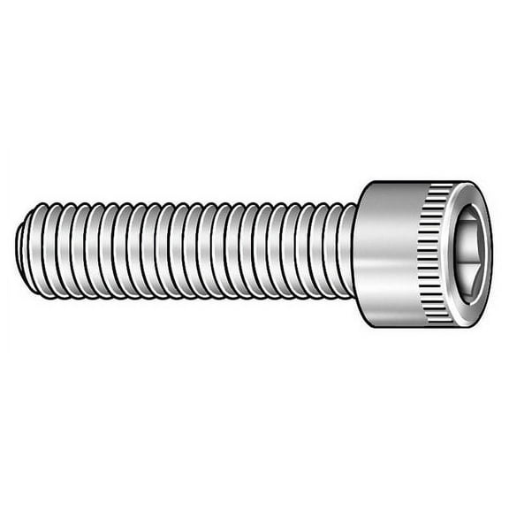 5/8"-18 Socket Head Cap Screw, Socket, Black Oxide Alloy Steel, 1-1/2 in Length, 25 PK