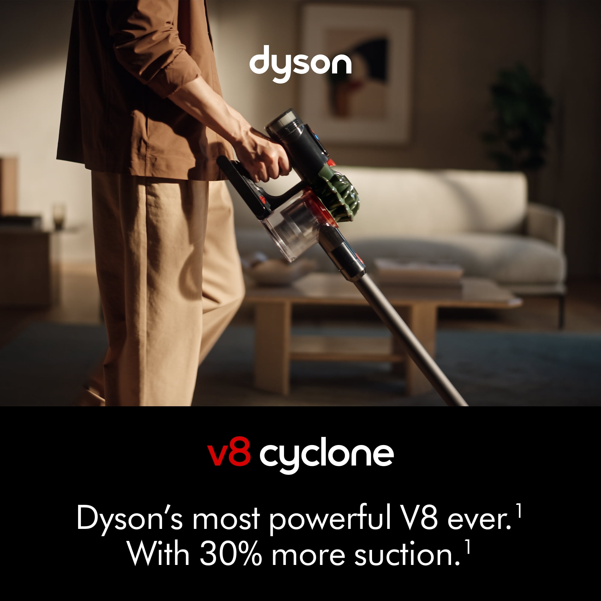 Dyson V8 Cyclone + Car Cleaning Kit Cordless Vacuum | Black/Khaki | New | Newest Gen thumbnail 6