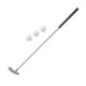 thumbnail image 3 of Putter de golf con 3 pelotas de golf, suministros plegables, Putter de viaje de golf, varilla de empuje para niños y adultos, entrenamiento de césped Doble lado, 3 of 9