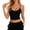 Black, variant on Tank Tops for Women Elegant Sleeveless Stretchy Soft Yoga Crop Camisole Solid Color Workout Sporty Base Layering Top,Black,L