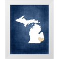 thumbnail image 1 of Robinson, Tamara 15x18 White Modern Wood Framed Museum Art Print Titled - Michigan, 1 of 4