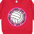 thumbnail image 3 of Inktastic Volleyball Girl Toddler Sweatshirt, 3 of 4