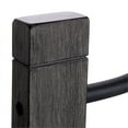 thumbnail image 5 of Hillsdale Furniture Dumont Brushed Charcoal Wood Posts and Scrolled Black Metal Twin Bed, 5 of 11