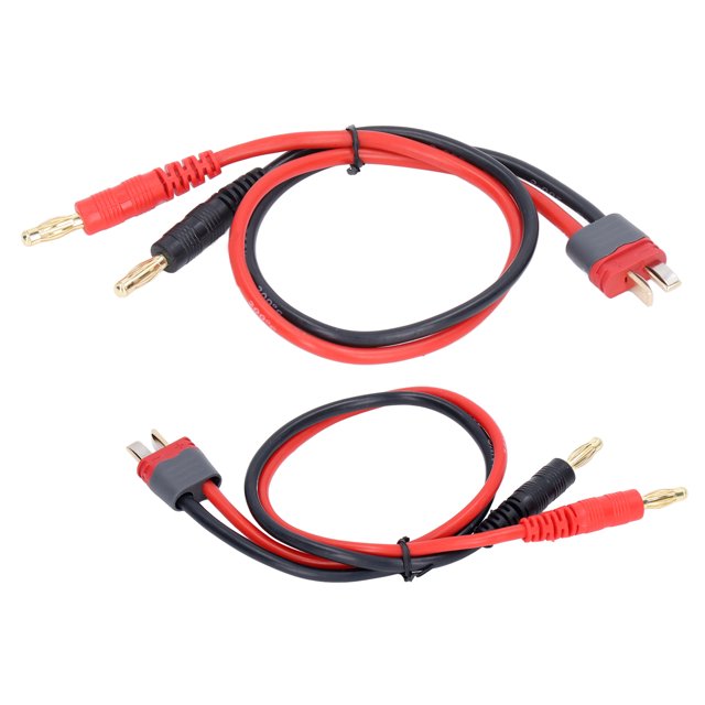 EOTVIA 14AWG T Plug To 4.0mm Banana Plug Male Charging Cable RC Car Charging Cable For Outdoor,T Plug To Banana Cable,RC Charging Cable