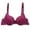 Wine Bra for Women, variant on Small Chest Push Up Bra Underwire Lace Beautiful Back Daily Comfort Supportive Bra #Beige,L