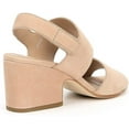 thumbnail image 3 of Eileen Fisher Finn 2 Nubuck Sandals Latte Tumbled Nubuck 8.5M, 3 of 4